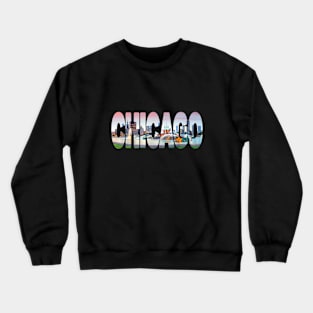 CHICAGO - Illinois USA Buckingham Fountain Sunset Crewneck Sweatshirt